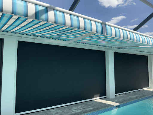 choosing retractable awning fabric in tampa florida | Sun Protection