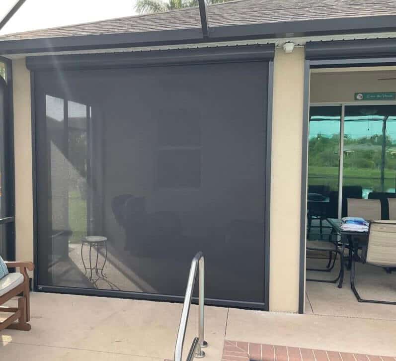 Motorized Retractable Solar & Privacy Screens by Genius