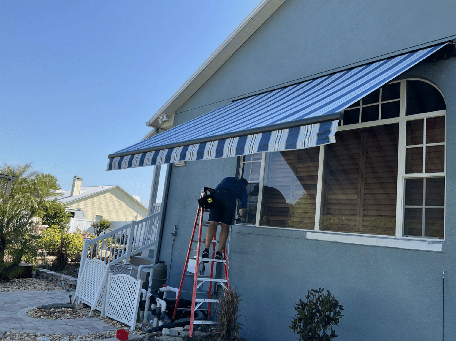 SPF Motorized Retractable Awnings